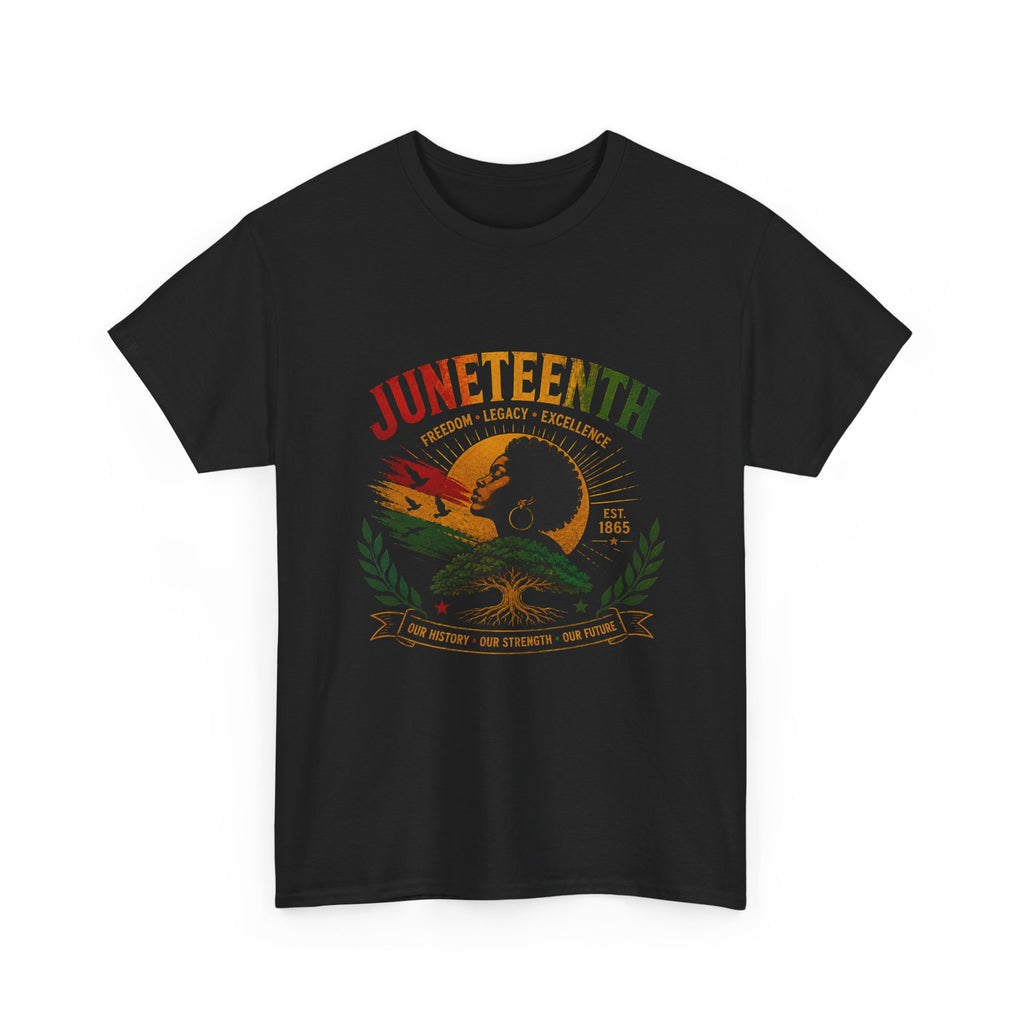 Juneteenth Celebration T-Shirt – Freedom, Heritage & Unity Graphic Tee