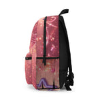 Girls' Personalized Pink 'You Got This' School Backpack — Zaria Name Book & Star Design