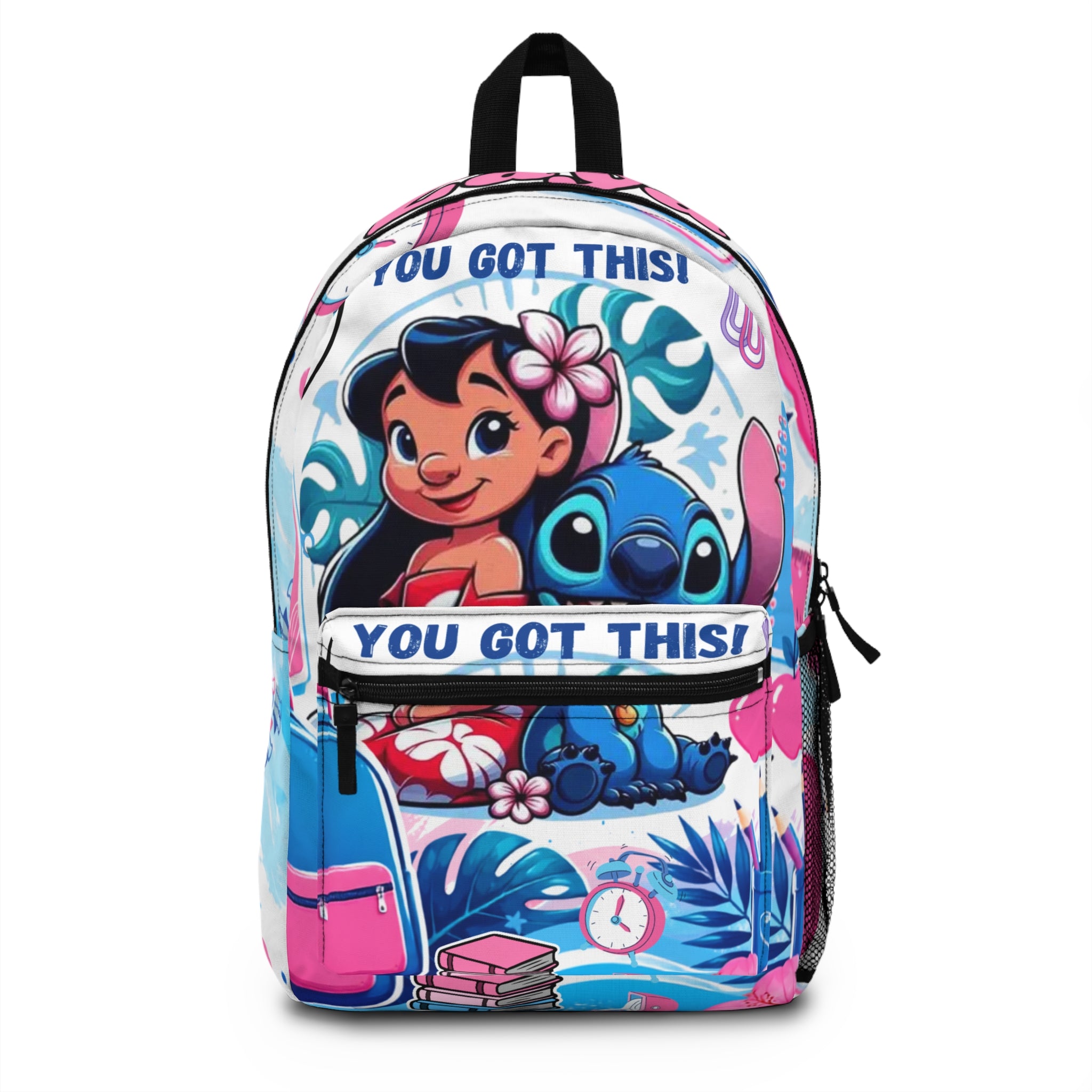 You Got This Lilo & Stitch Backpack — Motivational Kids School Bag
